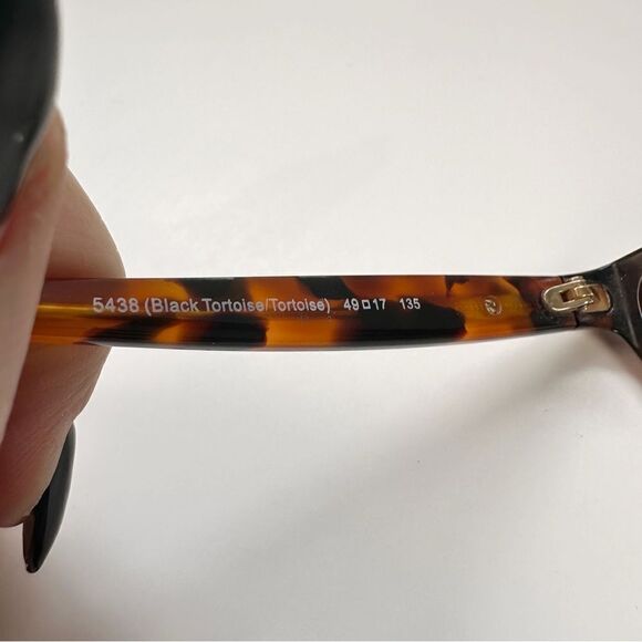 Coach Prescription Frames  Black Tortoise Square Women's Acetate Eyeglasses - Picture 5 of 14